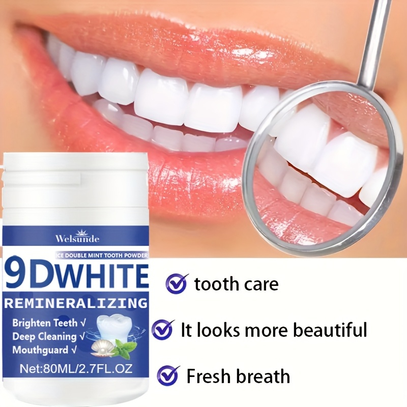 Teeth Whitening Zimba - Polvere per denti idrosapatite rigenerante bianca