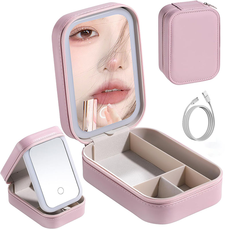 Led Mouth Tray - Borsa per trucco a LED con