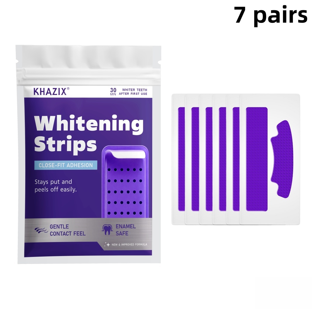 Teeth Whitening Routine - 7 Paia di Strisce Sbiancanti per