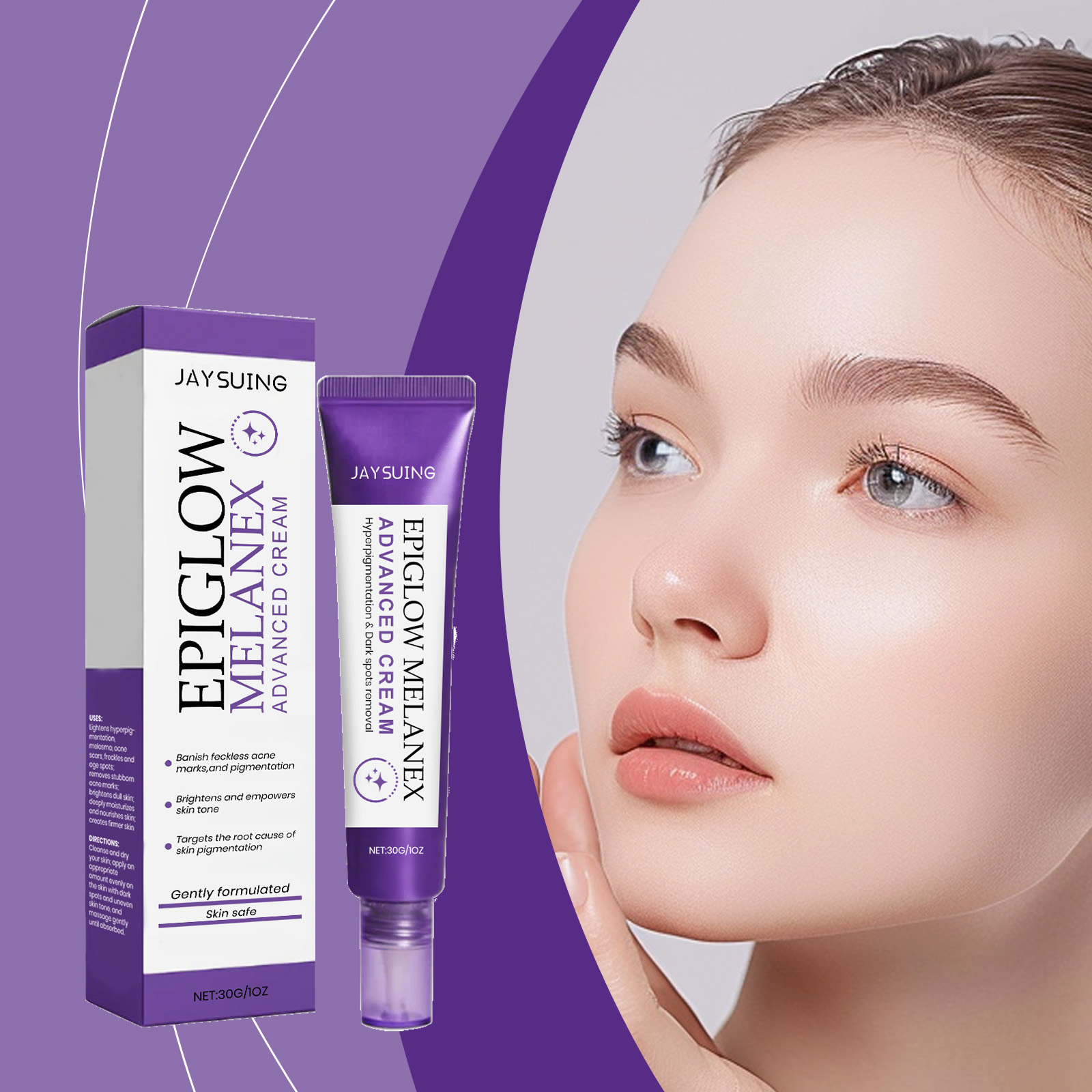 Charcoal Whitening Paste - Rimozione macchie Crema Anti-età Schiarire Melasma