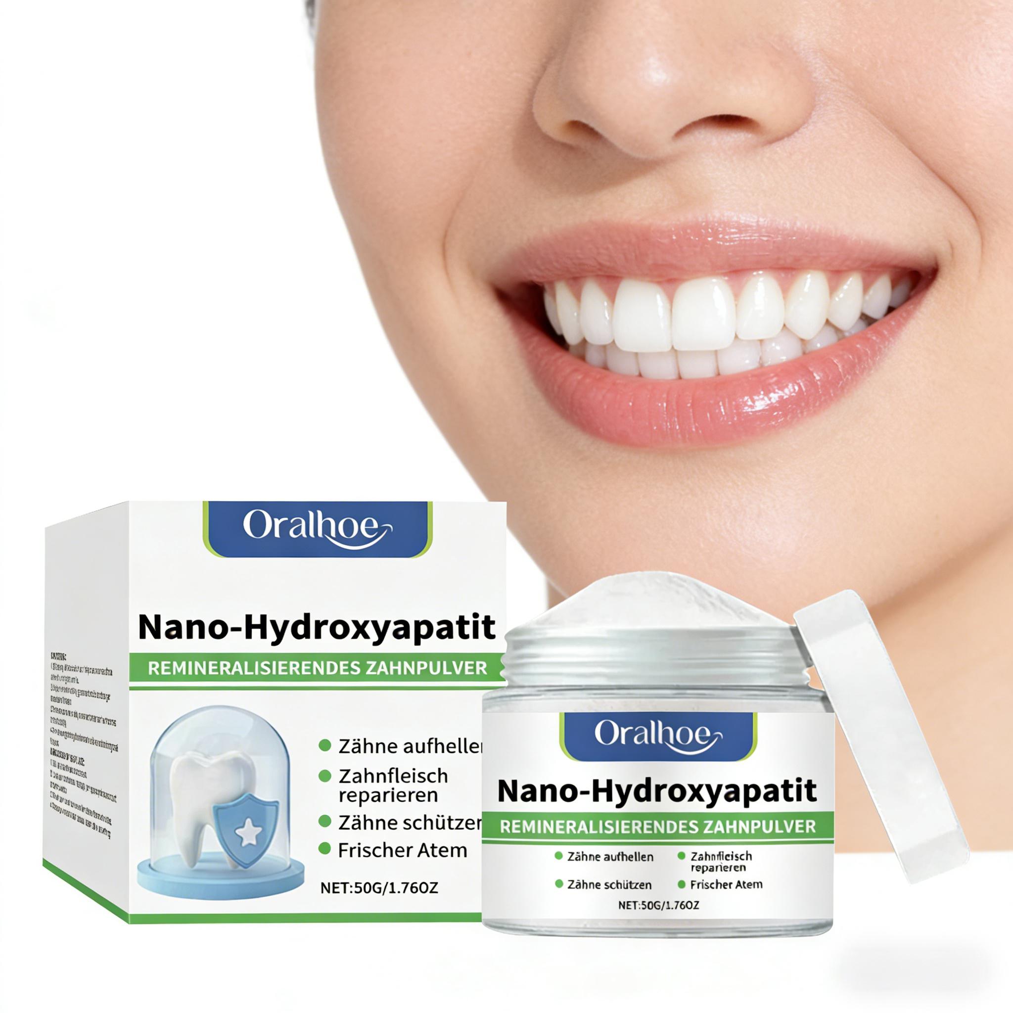 Teeth Whitening Zimba - Polvere sbiancante per denti Oralhoe, pulizia