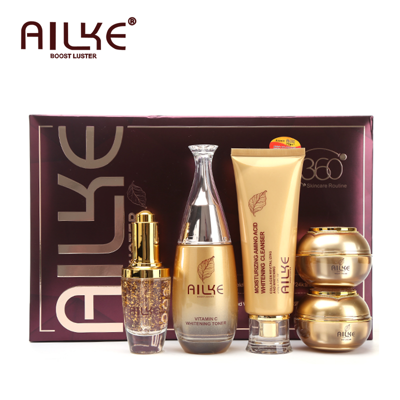 Charcoal Whitening Paste - AILKE Set per la cura della