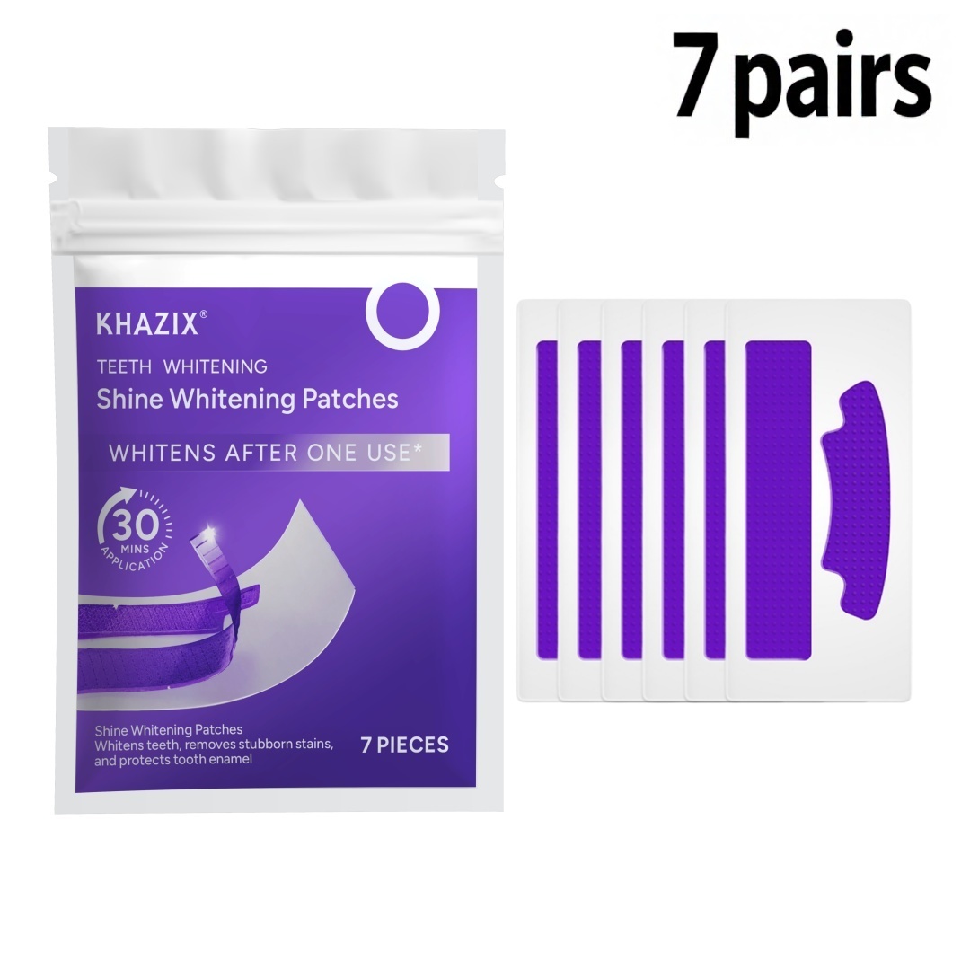 Teeth Whitening Routine - 7 paia di strisce sbiancanti per