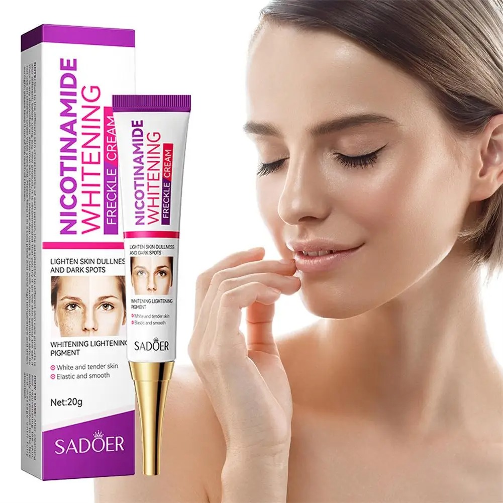 Charcoal Whitening Paste - SADOER Nicotinamide Rimuovi melasma Macchia scura