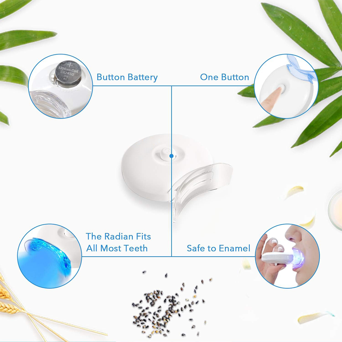 Kit per sbiancamento dei denti - Led Mouth Tray recensione e prezzo