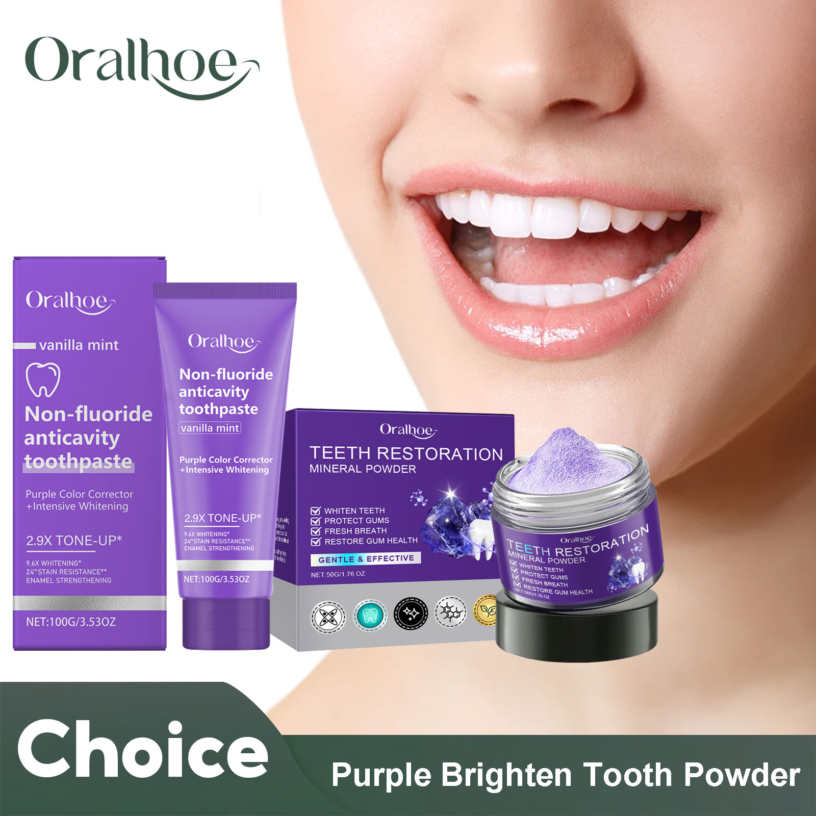 Teeth Restoration Mineral Powd - Teeth Whitening Zimba recensione e prezzo