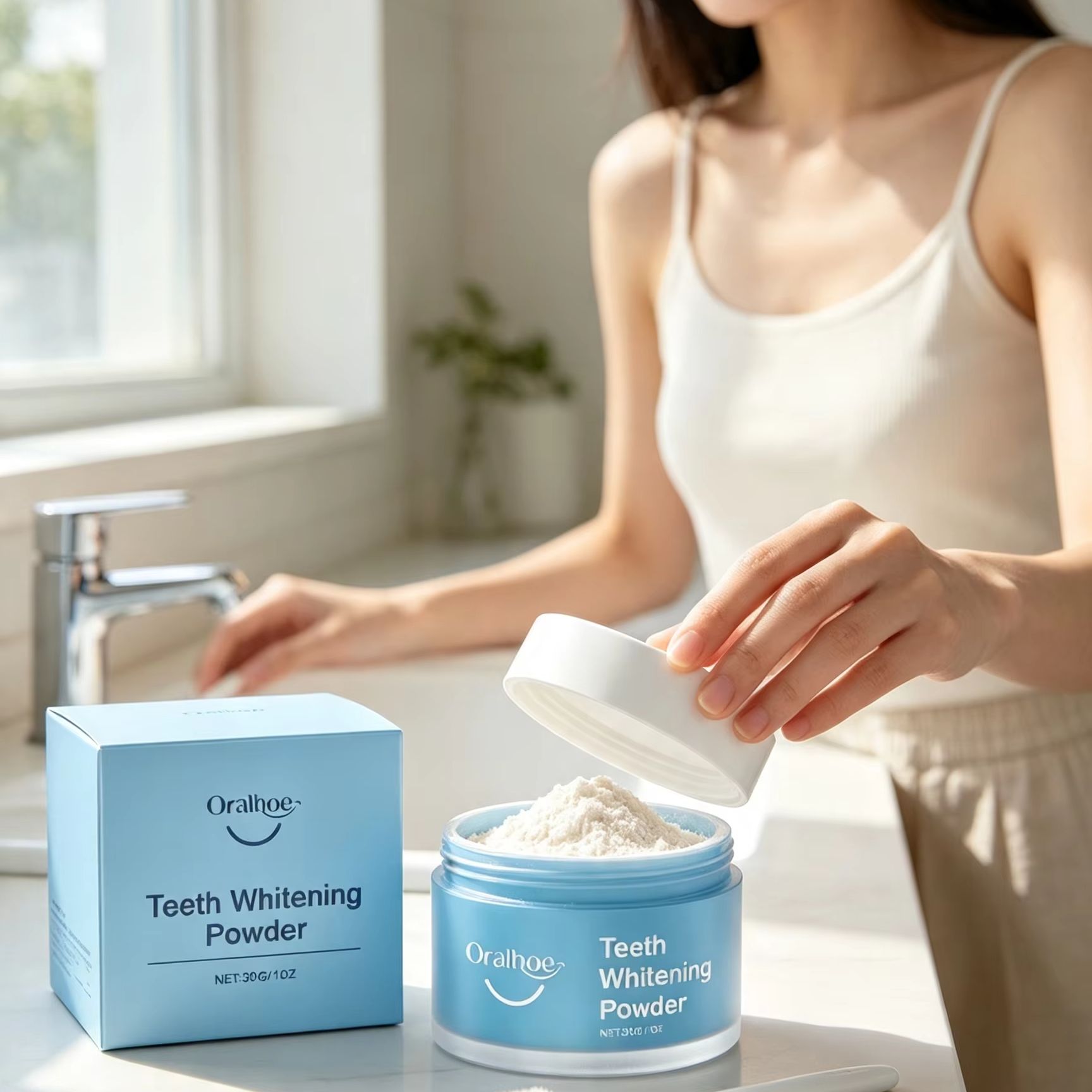 Polvere Dentale Oralhoe per Pu - Teeth Whitening Zimba recensione e prezzo